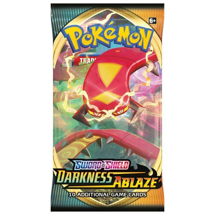 Pokémon TCG: Sword & Shield Darkness Ablaze Booster Pack (10 Cards)