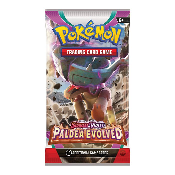 Pokémon TCG: Scarlet & Violet Paldea Evolved Booster Pack (10 Cards)