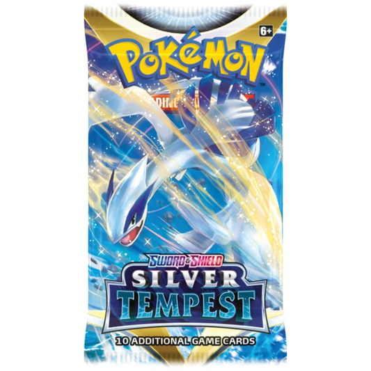 Pokémon TCG: Sword & Shield Silver Tempest Booster Pack (10 Cards)