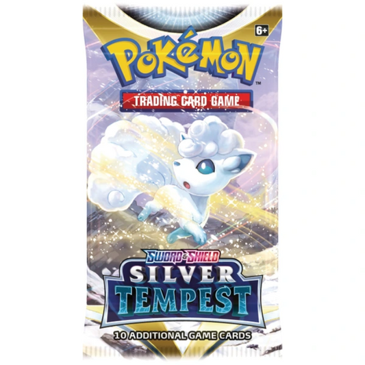 Pokémon TCG: Sword & Shield Silver Tempest Booster Pack (10 Cards)