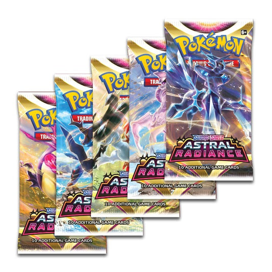 Pokémon TCG: Sword & Shield Astral Radiance Artwork Set - x5 Booster Packs