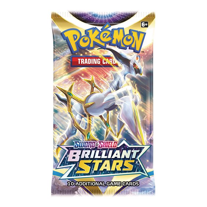 Pokémon TCG: Sword & Shield Brilliant Stars Booster Pack (10 Cards)