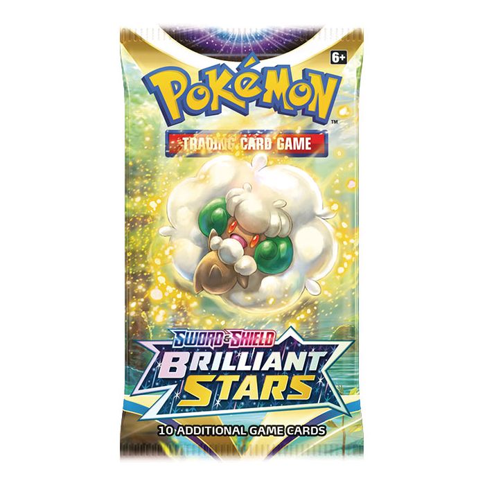 Pokémon TCG: Sword & Shield Brilliant Stars Booster Pack (10 Cards)