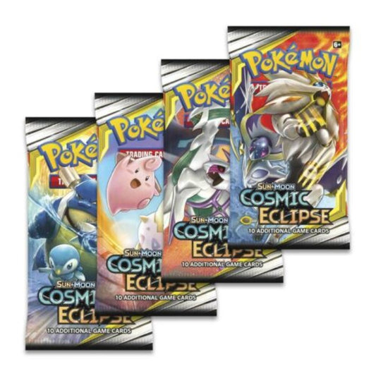 Pokémon TCG: Sun & Moon Cosmic Eclipse Artwork Set - x4 Booster Packs