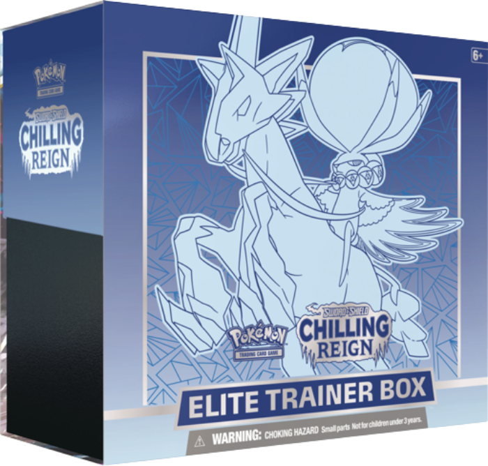 Pokémon TCG: Chilling Reign Elite Trainer Box (Ice Rider Calyrex)