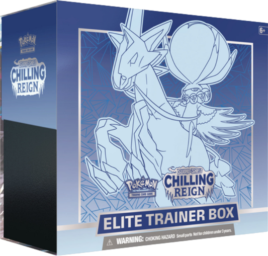 Pokémon TCG: Chilling Reign Elite Trainer Box (Ice Rider Calyrex)