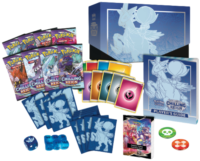 Pokémon TCG: Chilling Reign Elite Trainer Box (Ice Rider Calyrex)