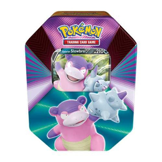 Pokémon TCG: V Forces - Galarian Slowbro V Tin