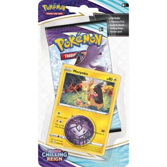 SWSH Chilling Reign - 1 Pack Checklane Blister - Morpeko