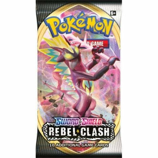 Pokémon TCG: Sword & Shield Rebel Clash Booster Pack (10 Cards)