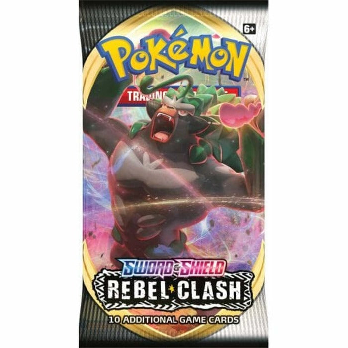 Pokémon TCG: Sword & Shield Rebel Clash Booster Pack (10 Cards)