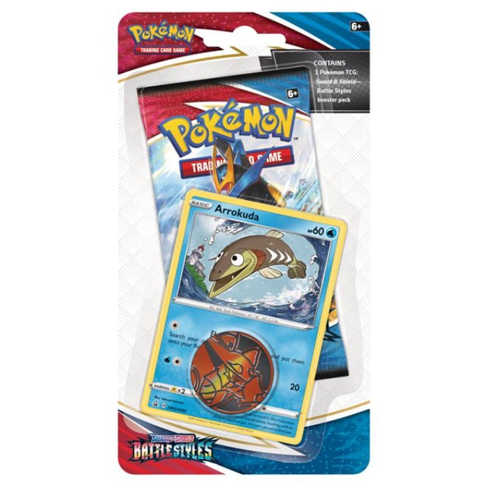 SWSH Battle Styles - 1 Pack Checklane Blister - Arrokuda