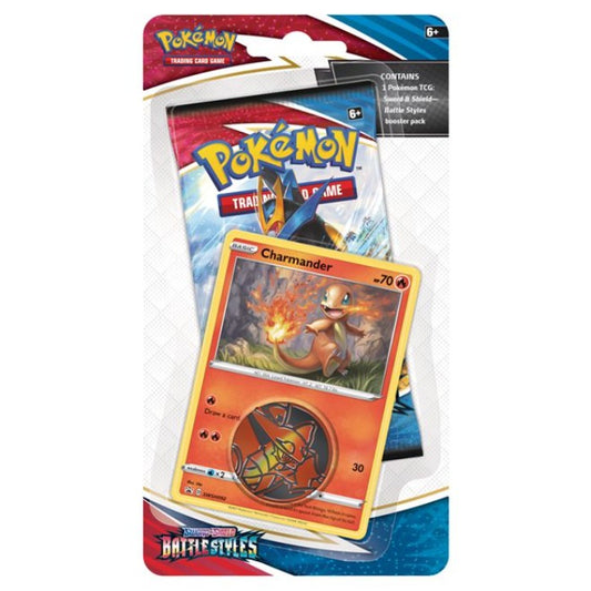 SWSH Battle Styles - 1 Pack Checklane Blister - Charmander