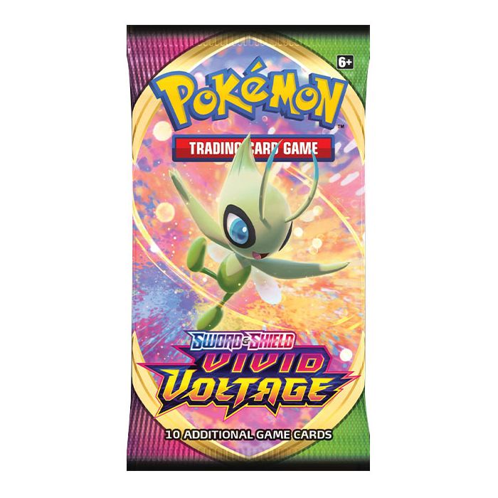 Pokémon TCG: Sword & Shield Vivid Voltage Artwork Set - x4 Booster Packs