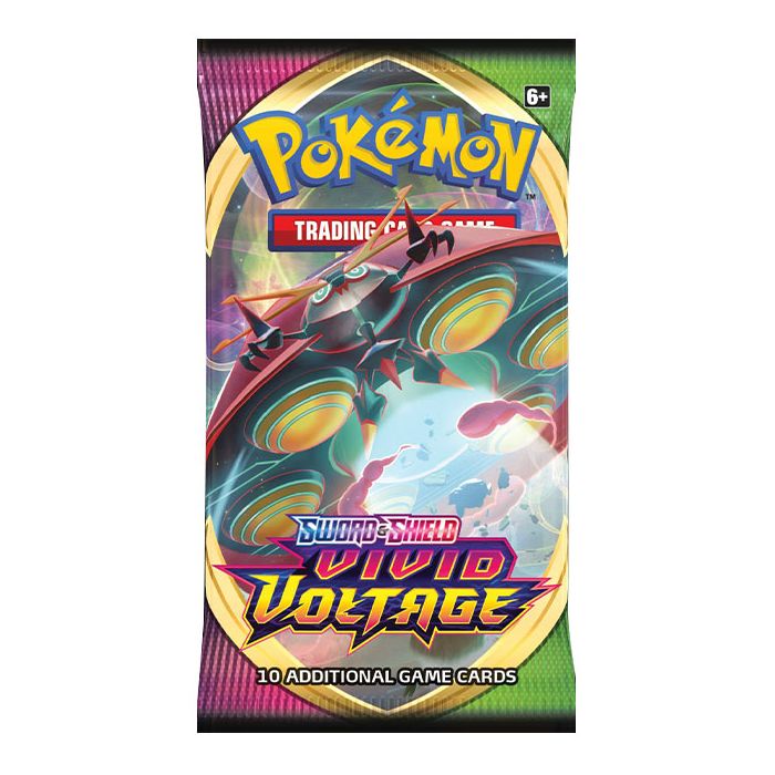 Pokémon TCG: Sword & Shield Vivid Voltage Artwork Set - x4 Booster Packs